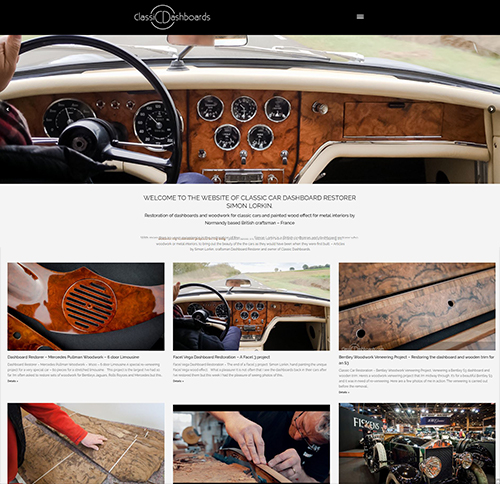 Restauration de Tableau de bord - Classic Dashboards - Simon Lorkin